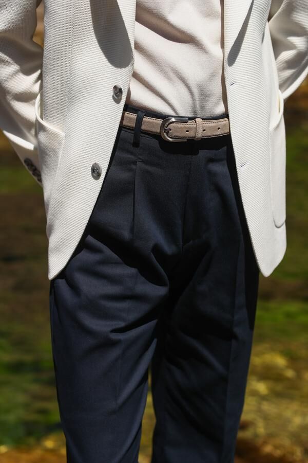 Modern Fit Pantolon Lacivert - 46