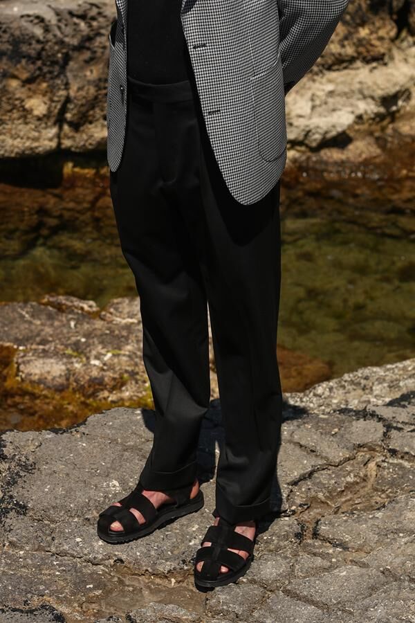 Modern Fit Pantolon Siyah - 44
