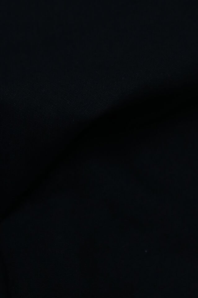 Yaka Düğmeli Gömlek Siyah - 44