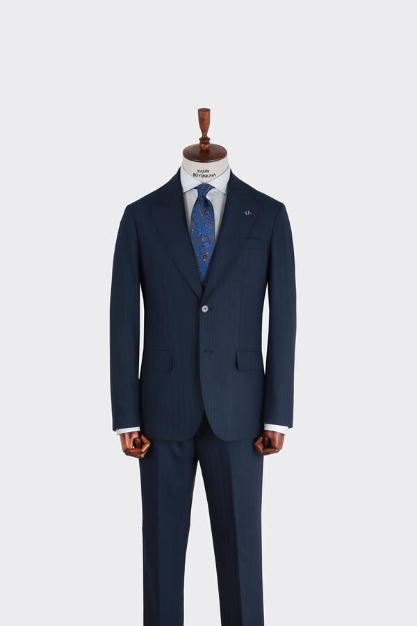 Takım Elbise Açık Lacivert - 46
