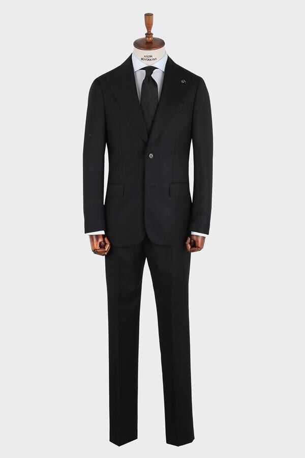 Velutto Takım Elbise Siyah - 56