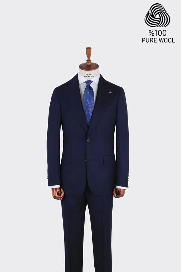 Velutto Takım Elbise Lacivert - 50