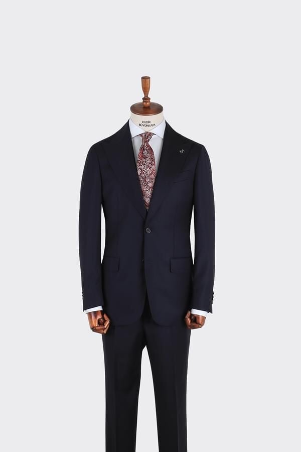 Velutto Takım Elbise Koyu Lacivert - 54