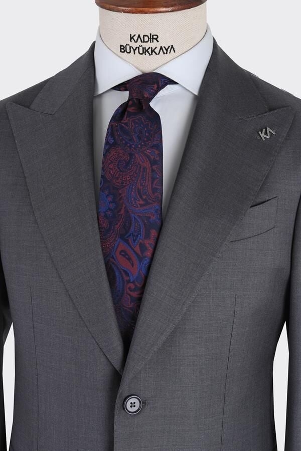 Firenze Takım Elbise Füme - 46