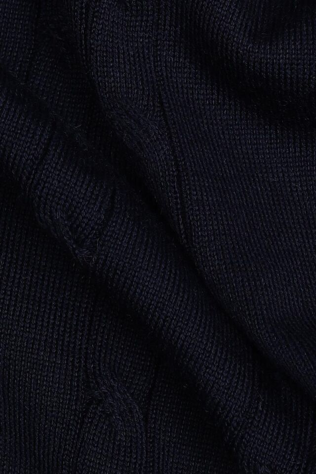 V Yaka Triko Lacivert - XL