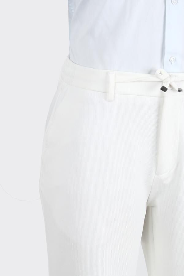 Jogger Pantolon Beyaz - 44