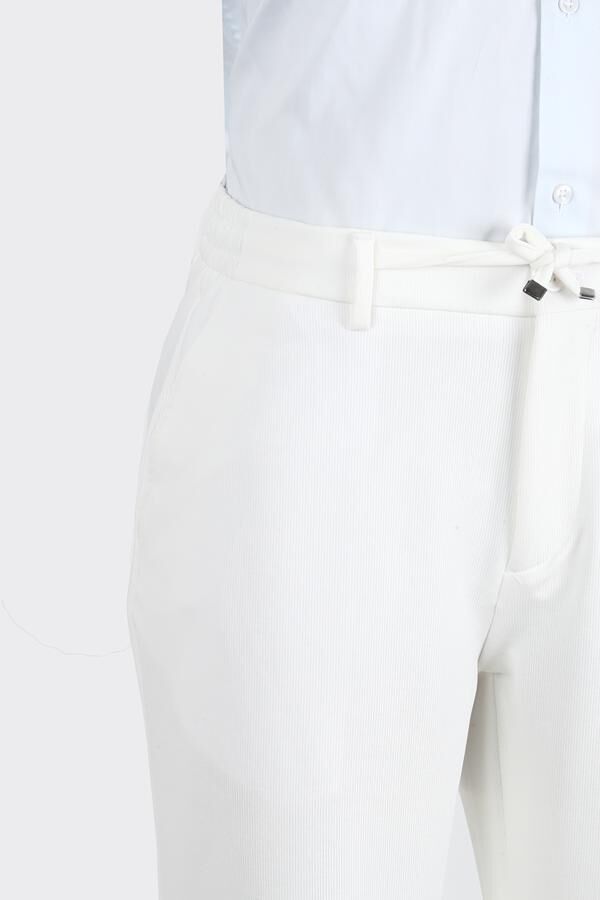 Jogger Pantolon Beyaz - 48