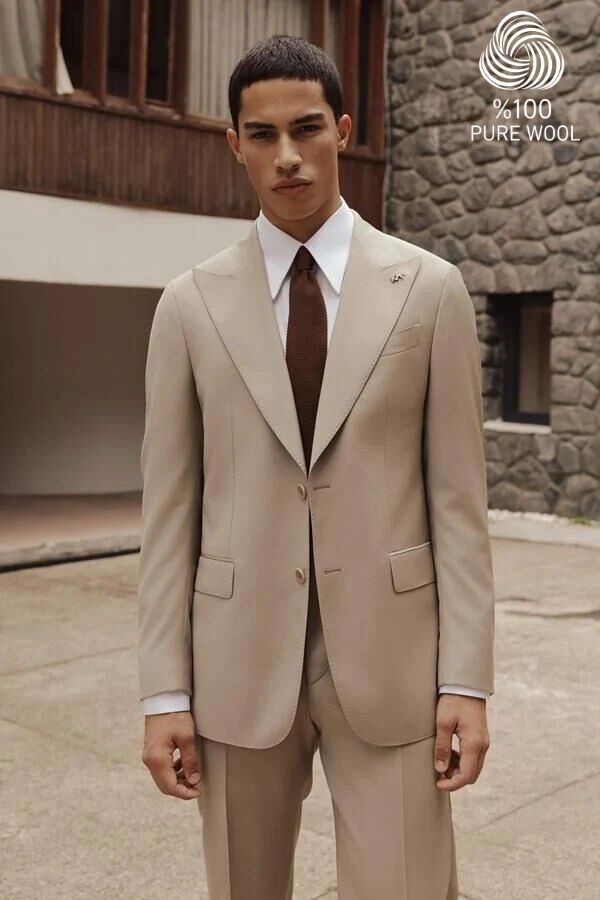 Firenze Takım Elbise Bej - 54