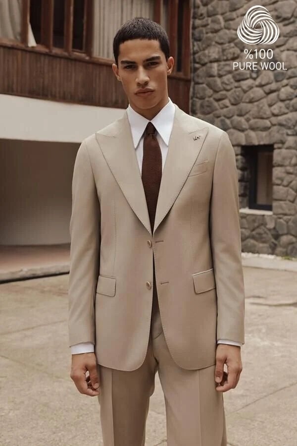 Firenze Takım Elbise Bej - 56