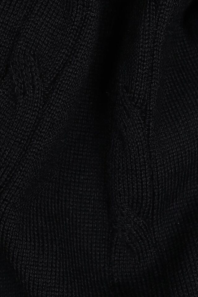 V Yaka Triko Siyah - XXL