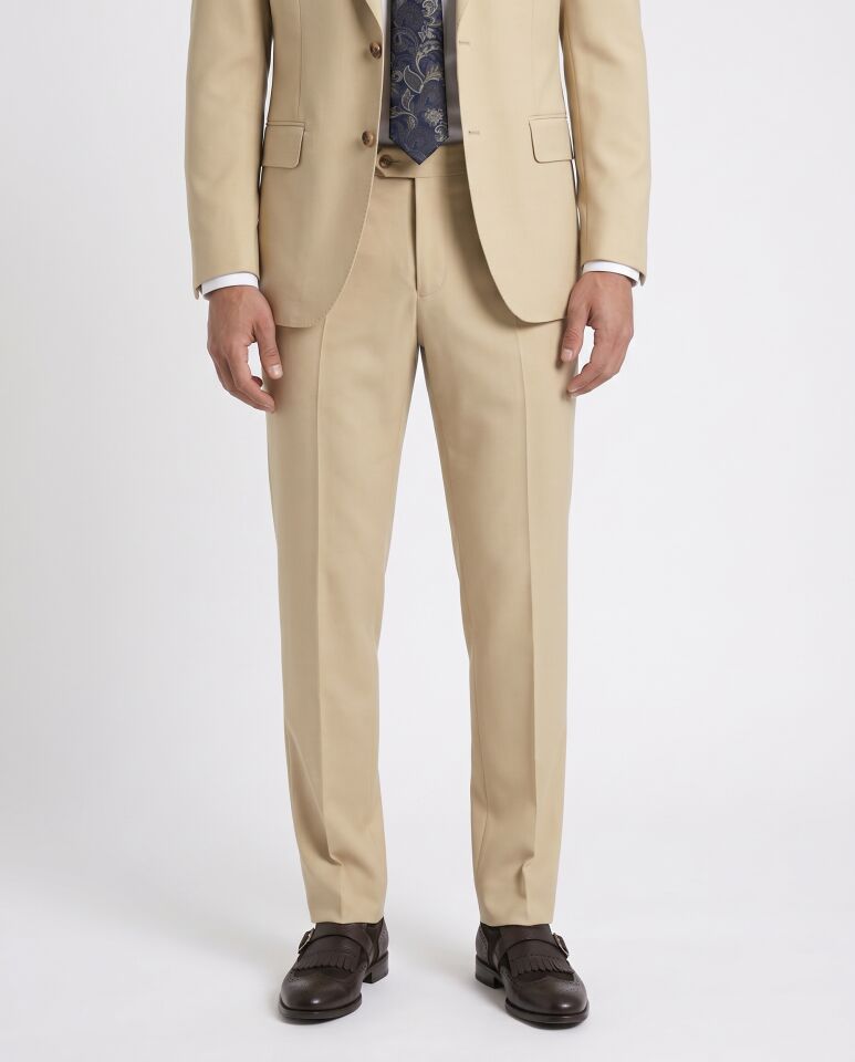 Hell's Takım Elbise Sütlü Kahve - 48