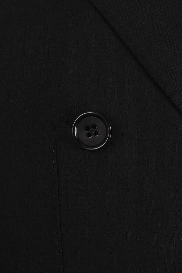 Magnato Kruvaze Takım Elbise Siyah - 56