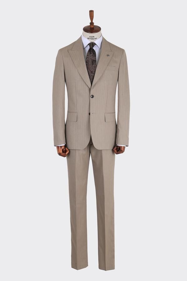 Takım Elbise Koyu Bej - 52