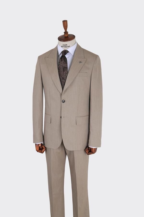 Takım Elbise Koyu Bej - 56