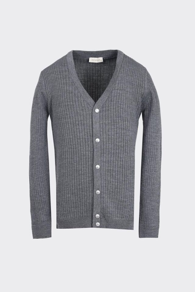 V Yaka Hırka Antrasit - M