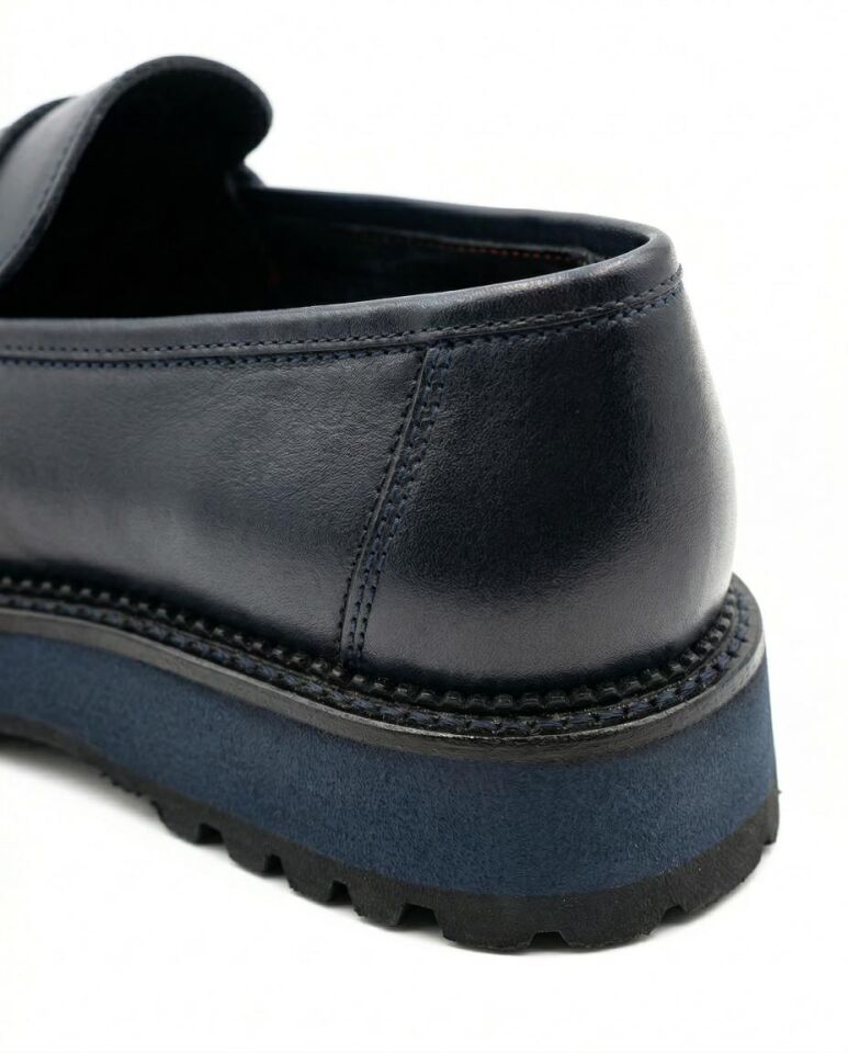 Loafer Ayakkabı Lacivert Santo - 41