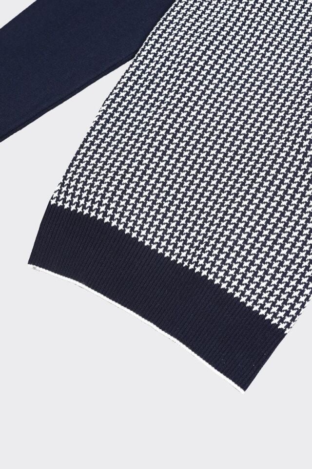 Bis.Yaka Triko Lacivert - L