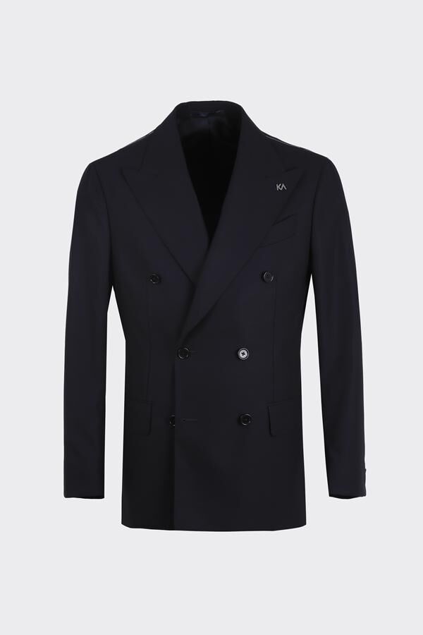 Milano Kruvaze Takım Elbise Lacivert - 48