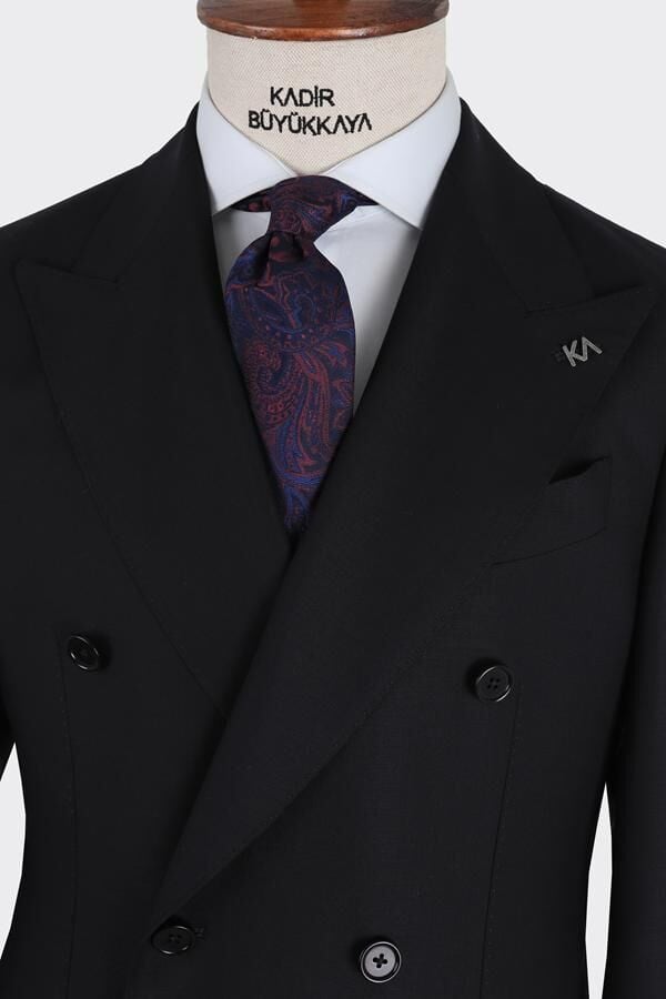 Milano Kruvaze Takım Elbise Lacivert - 54