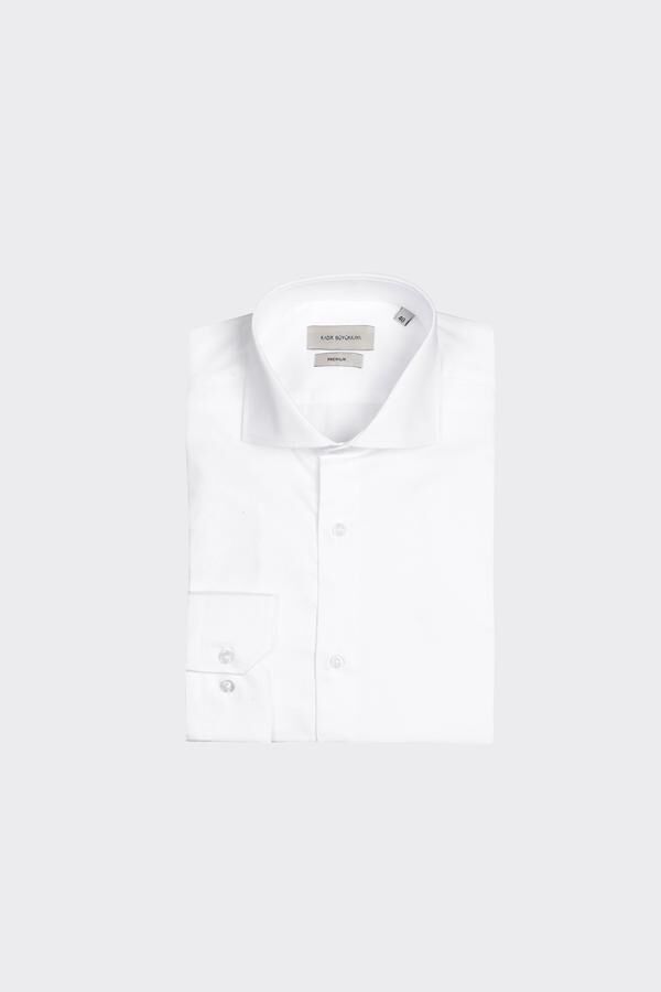 İtalyan Yaka Gömlek Beyaz - 40