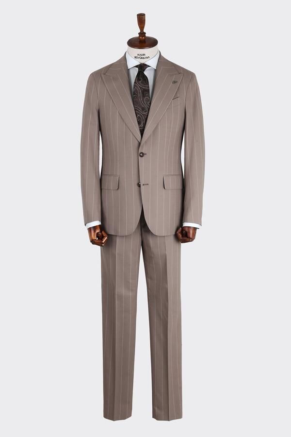 Takım Elbise Koyu Bej - 48