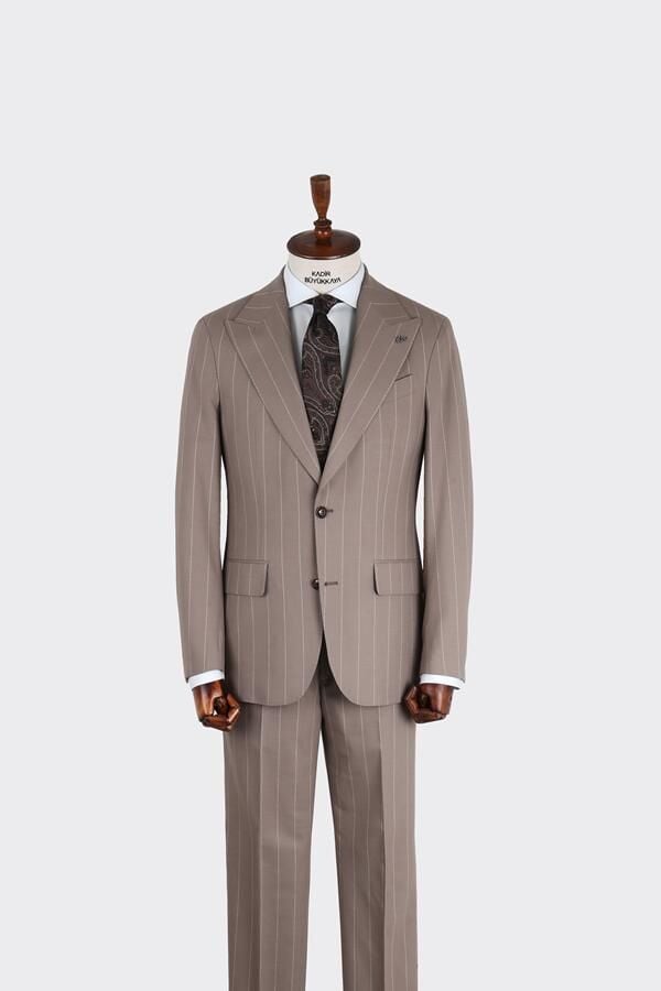 Takım Elbise Koyu Bej - 52