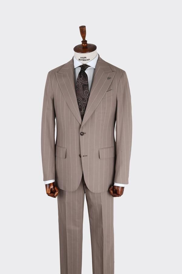 Takım Elbise Koyu Bej - 56