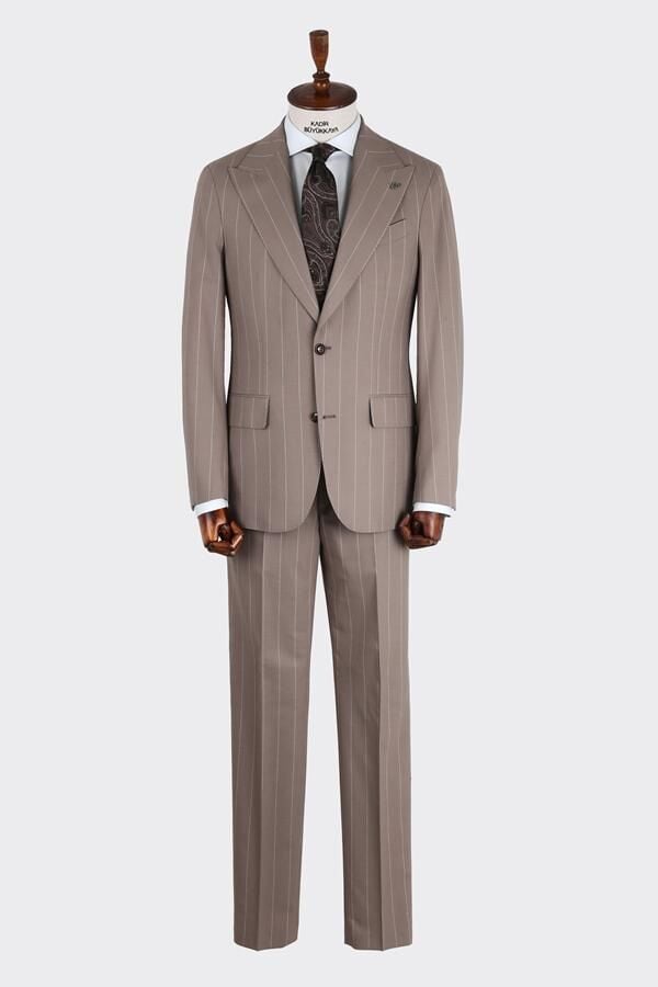 Takım Elbise Koyu Bej - 58