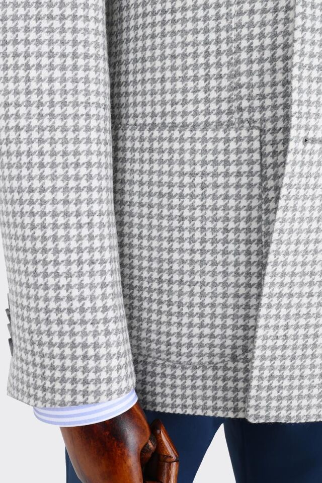 Veste croisée, gris clair - 54