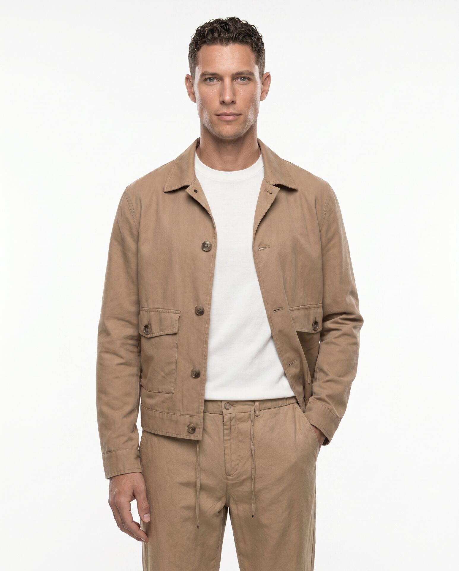 Oasis Jacket Beige - 56