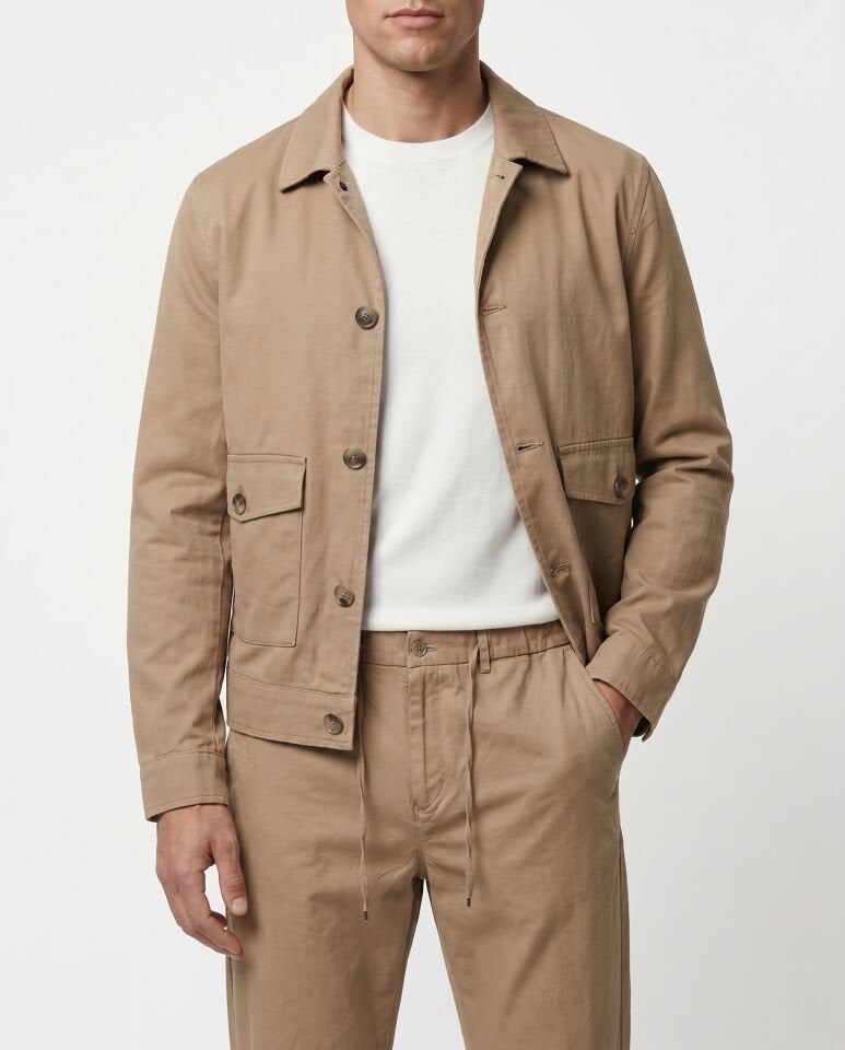 Oasis Jacket Beige - 56