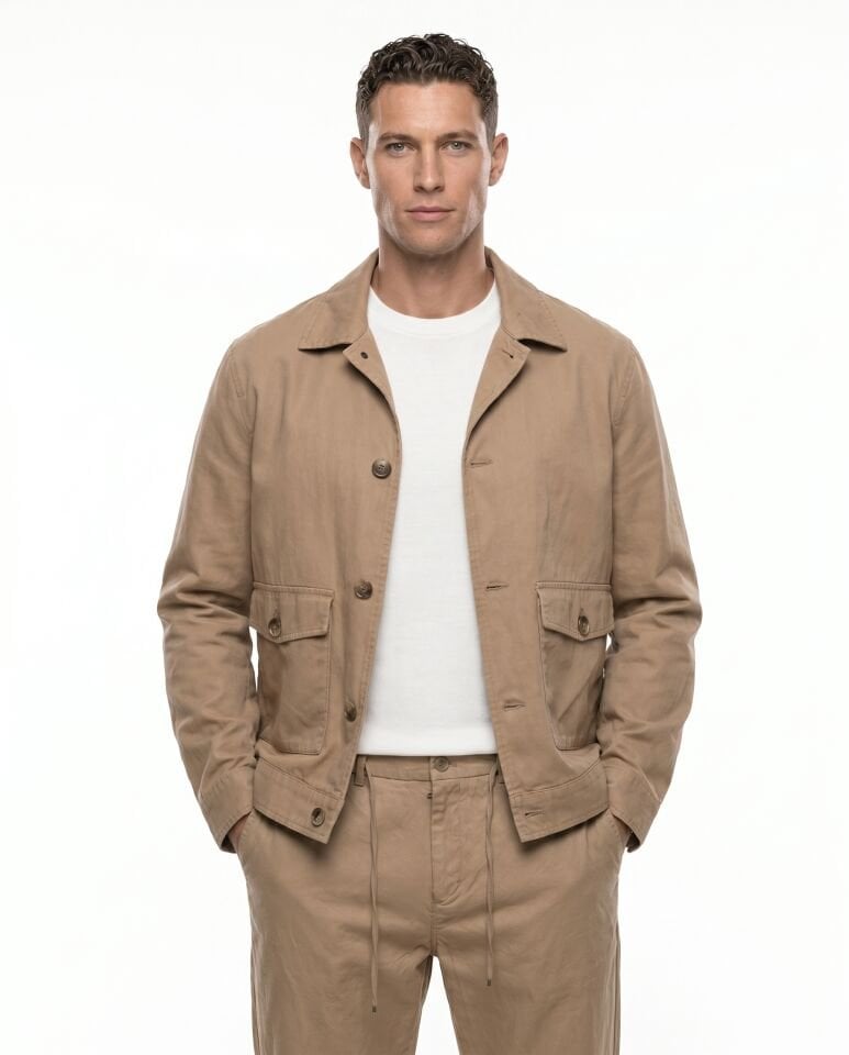 Oasis Jacket Beige - 56