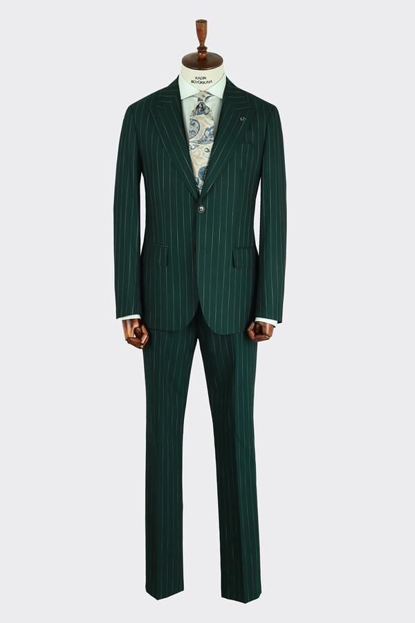 Takım Elbise Yeşil - 48
