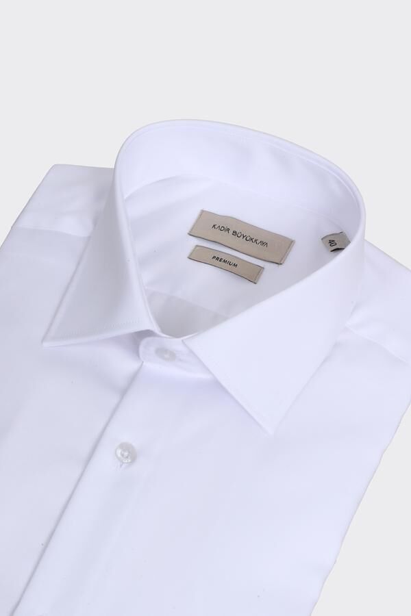 İngiliz Yaka Gömlek Beyaz - 44