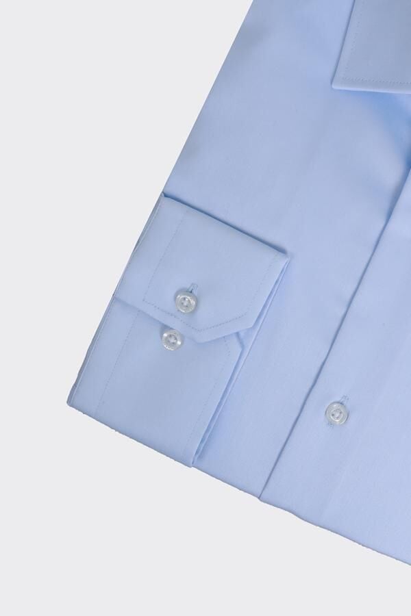 İngiliz Yaka Gömlek Mavi - 44