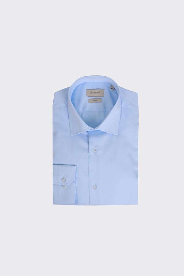 İngiliz Yaka Gömlek Mavi - 46