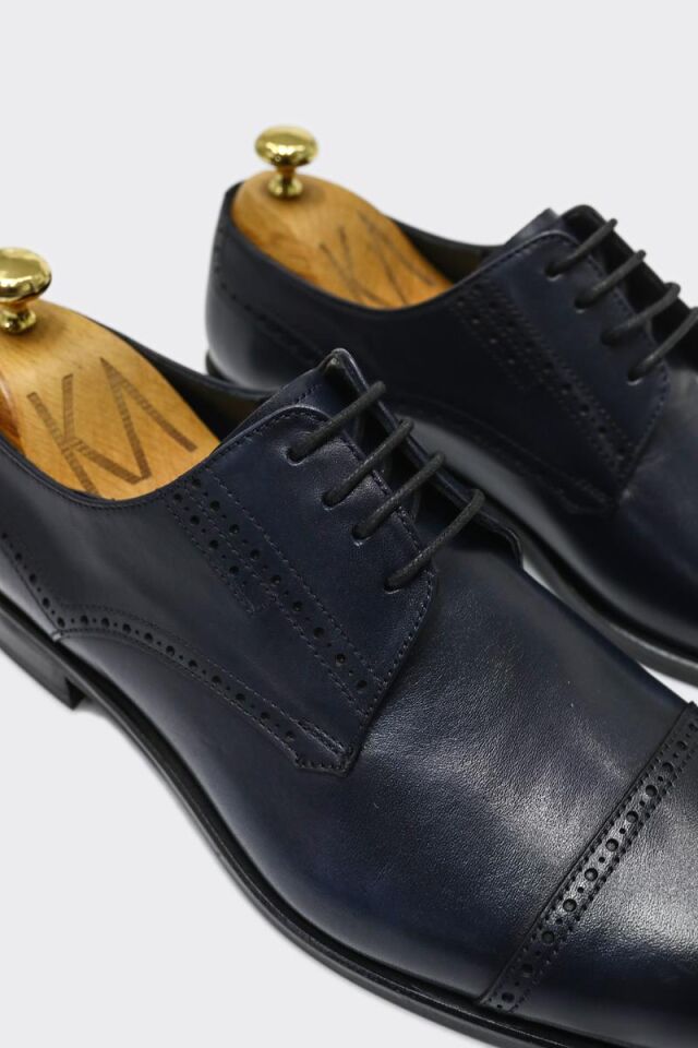 Klasik Ayakkabı Lacivert Santo - 42