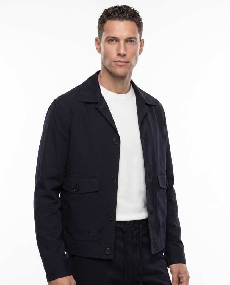 Oasis Jacket Navy Blue - 56