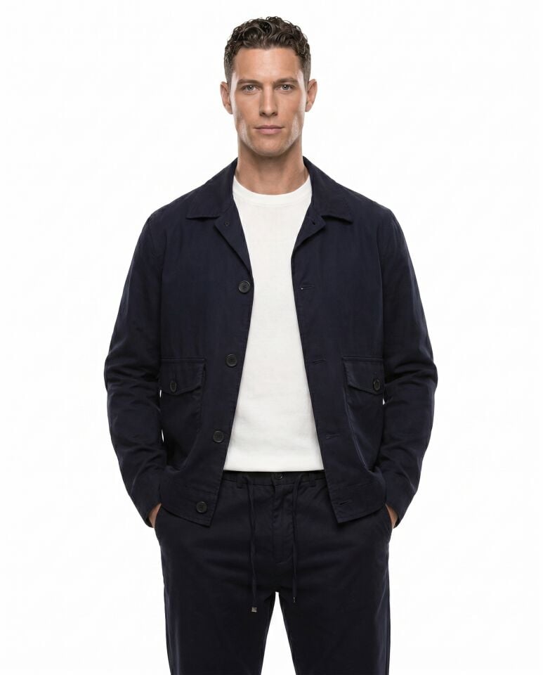 Oasis Jacket Navy Blue - 56
