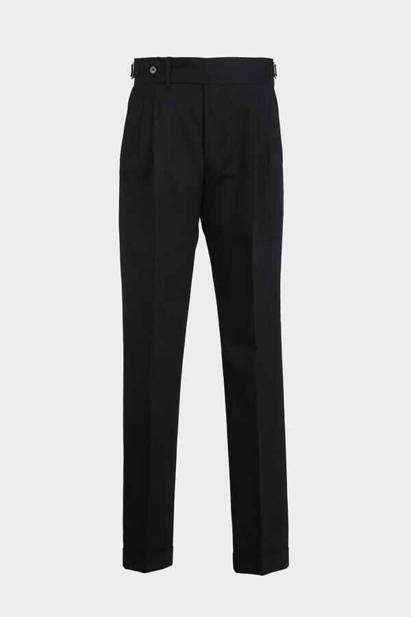 Giverny Çift Pile Pantolon Siyah - 42