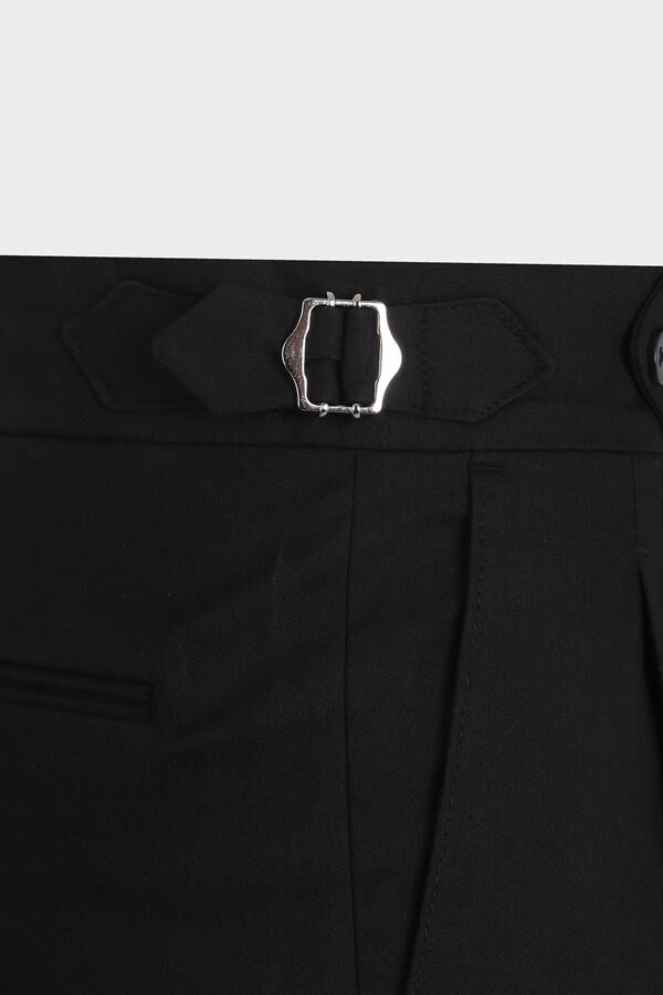 Giverny Çift Pile Pantolon Siyah - 50