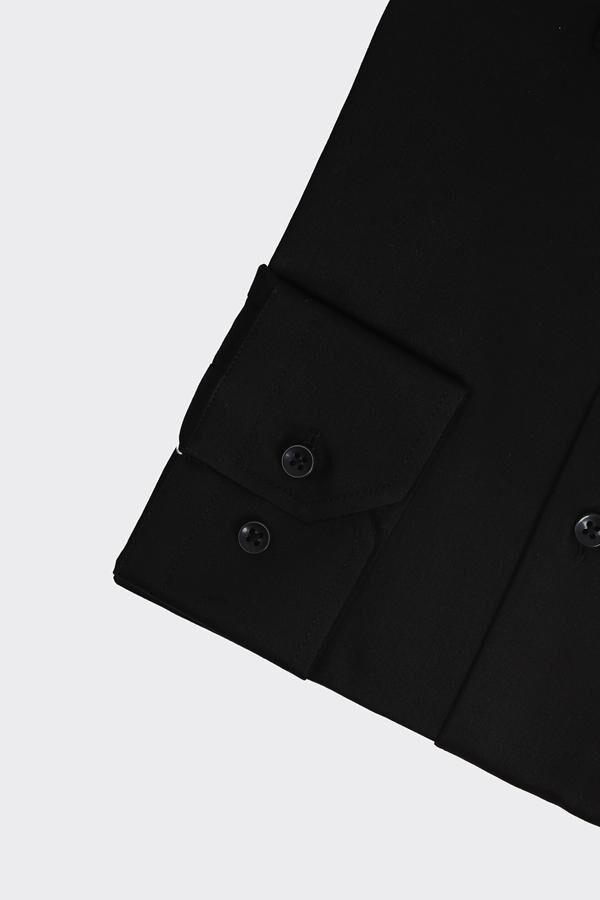 İngiliz Yaka Gömlek Siyah - 40