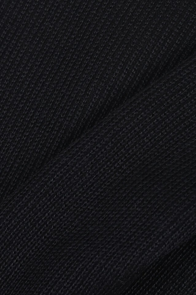 Düğm. Polo Yaka Triko Siyah - M