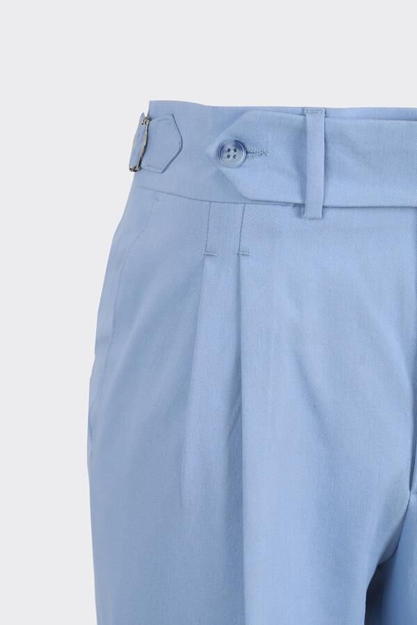 Giverny Çift Pile Pantolon Mavi - 48