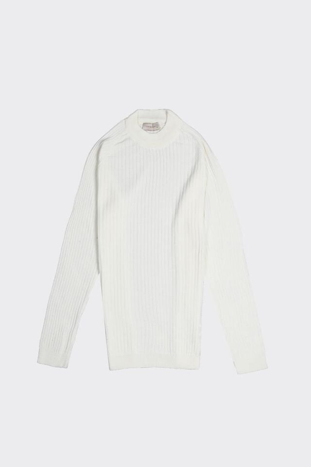 Bis.Yaka Triko Ekru - L