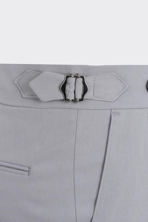 Giverny Çift Pile Pantolon Gri - 50