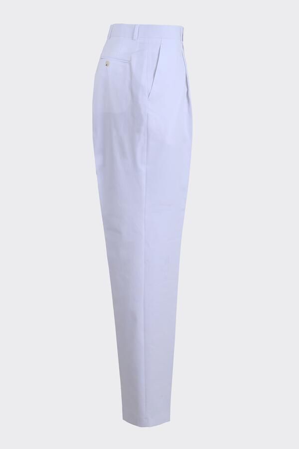 Barcelona Modern Fit Pantolon Beyaz - 50