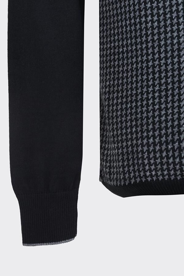 Bis.Yaka Triko Siyah - XXL