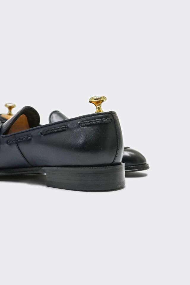 Klasik Ayakkabı Lacivert Santo - 43