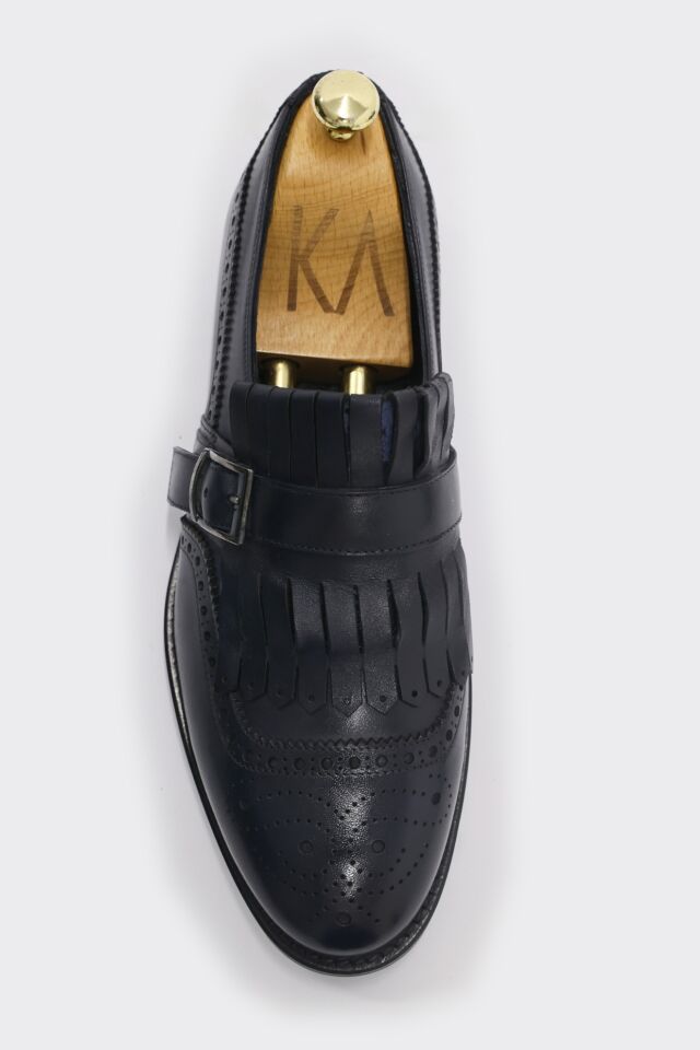 Klasik Ayakkabı Lacivert Santo - 42